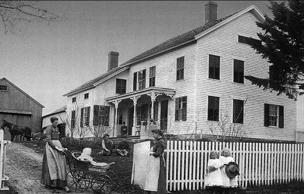 Upson/Atwood house circa 1900