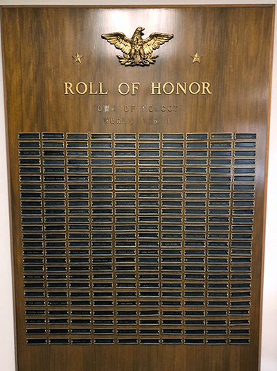 WWII Honor Roll