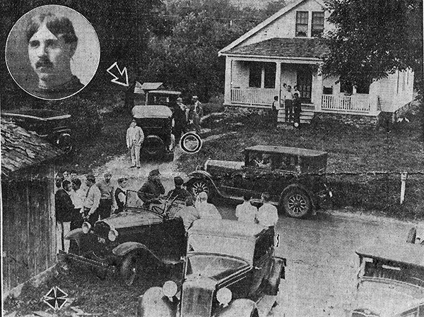 scene of the 1934 murder