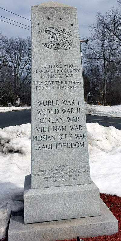 Monument on the Wolcott Green