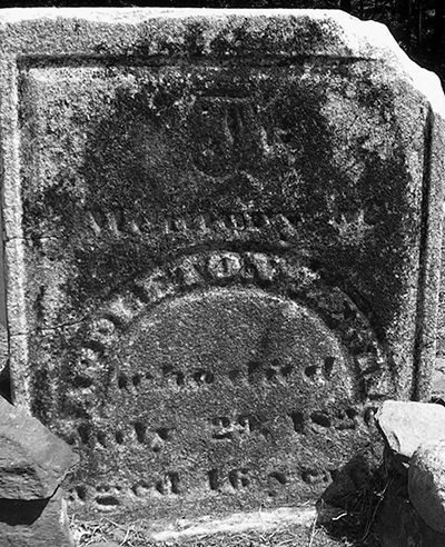 Tombstone of Appleton Lewis